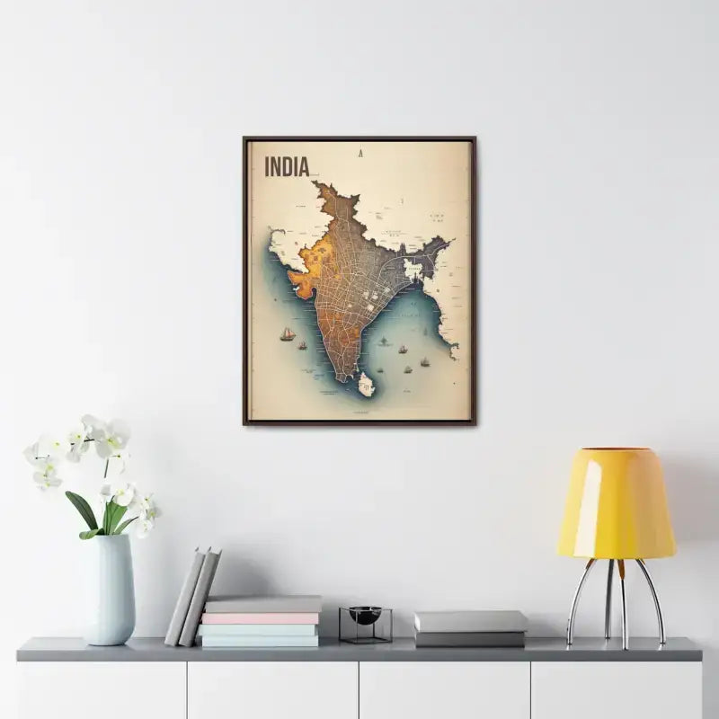 Elevate your Space with Vintage India Gallery Canvas Wrap