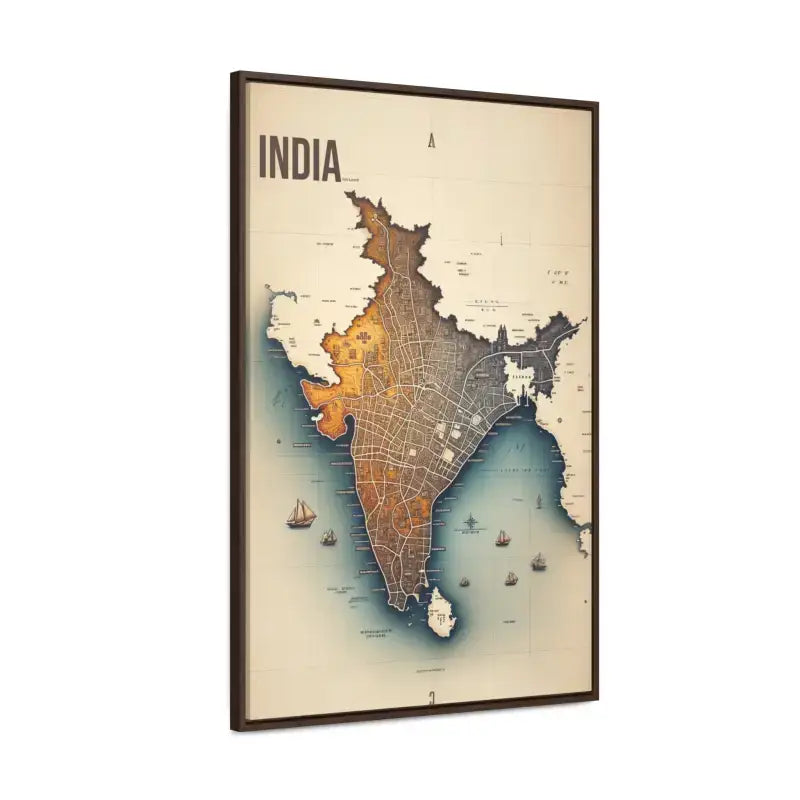 Elevate your Space with Vintage India Gallery Canvas Wrap