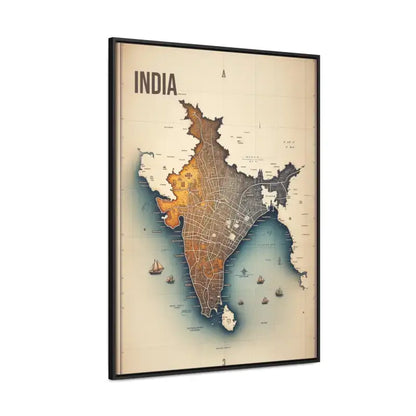 Elevate your Space with Vintage India Gallery Canvas Wrap