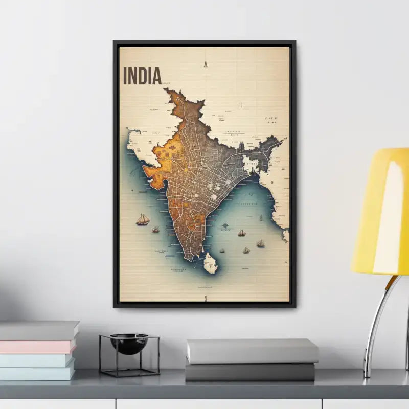 Elevate your Space with Vintage India Gallery Canvas Wrap