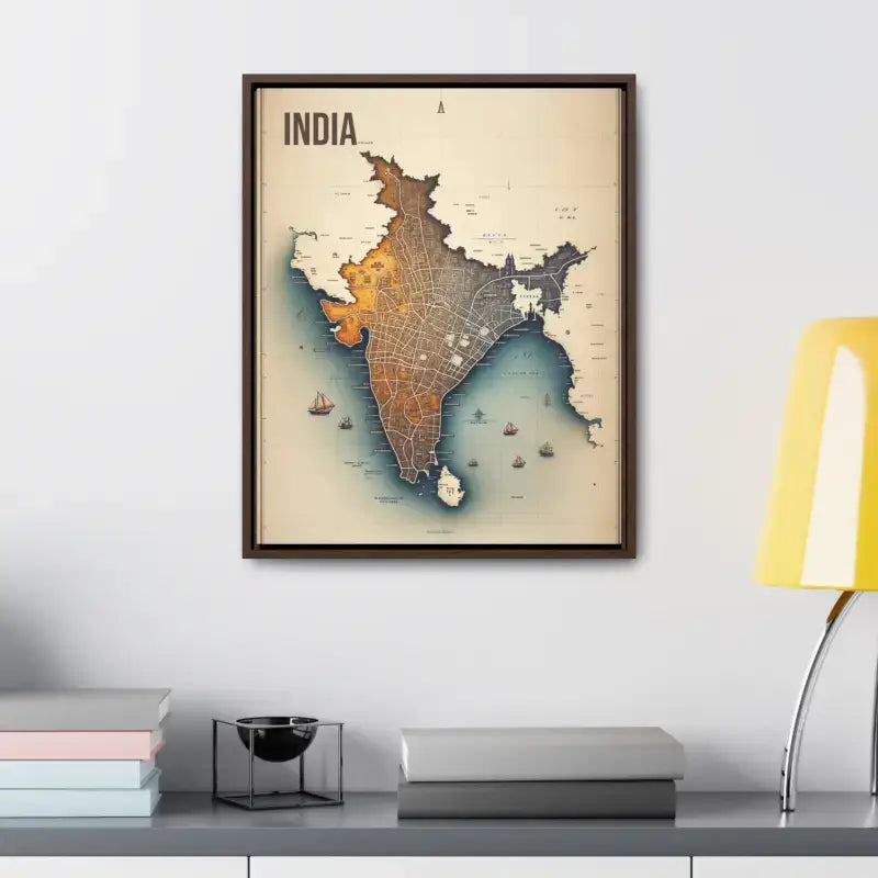 Elevate your Space with Vintage India Gallery Canvas Wrap