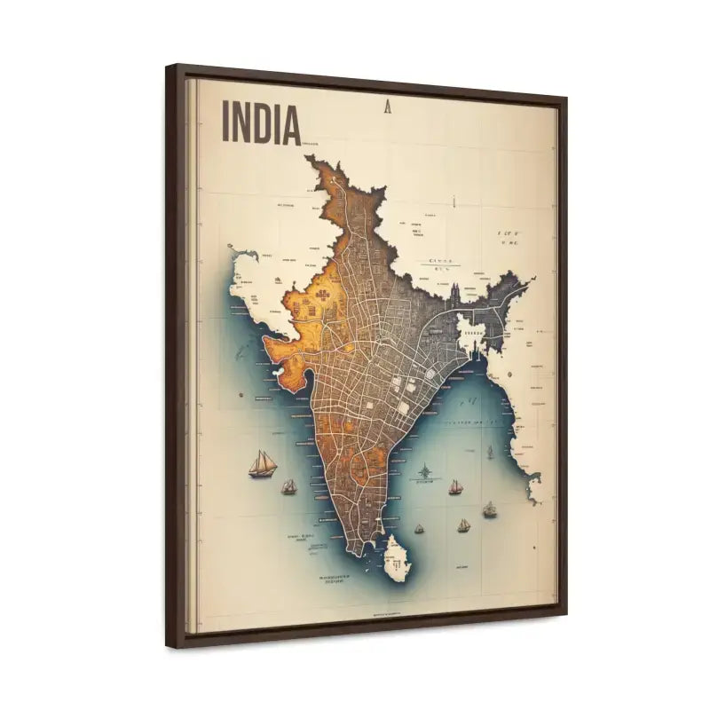 Elevate your Space with Vintage India Gallery Canvas Wrap