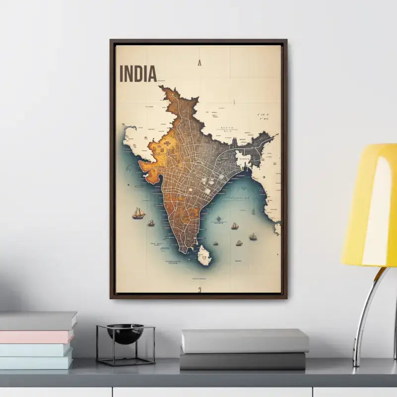 Elevate your Space with Vintage India Gallery Canvas Wrap