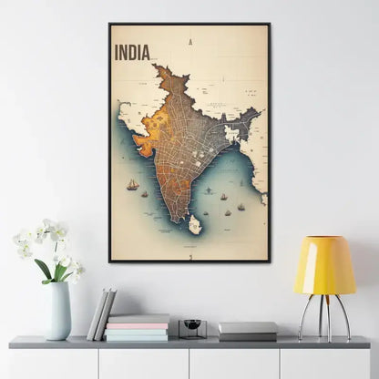 Elevate your Space with Vintage India Gallery Canvas Wrap