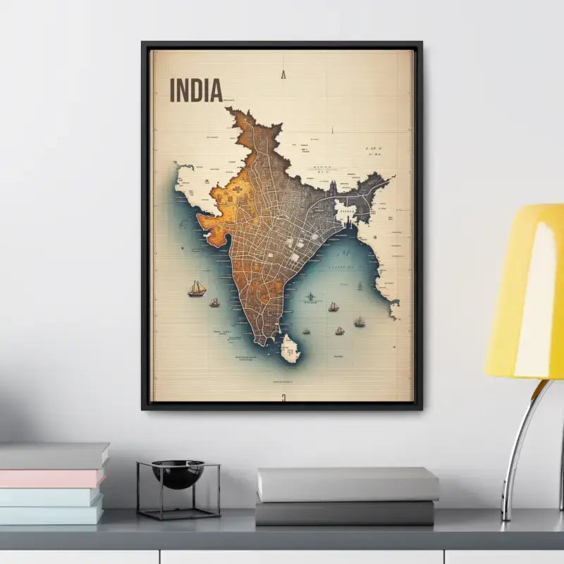 Elevate your Space with Vintage India Gallery Canvas Wrap