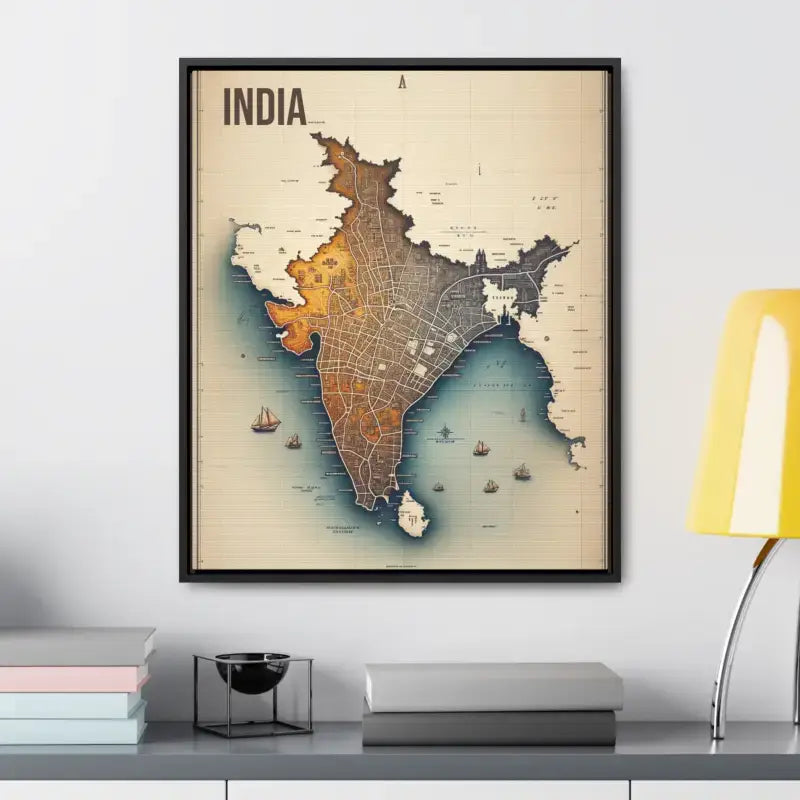 Elevate your Space with Vintage India Gallery Canvas Wrap