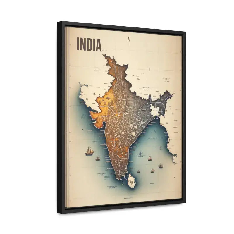 Elevate your Space with Vintage India Gallery Canvas Wrap