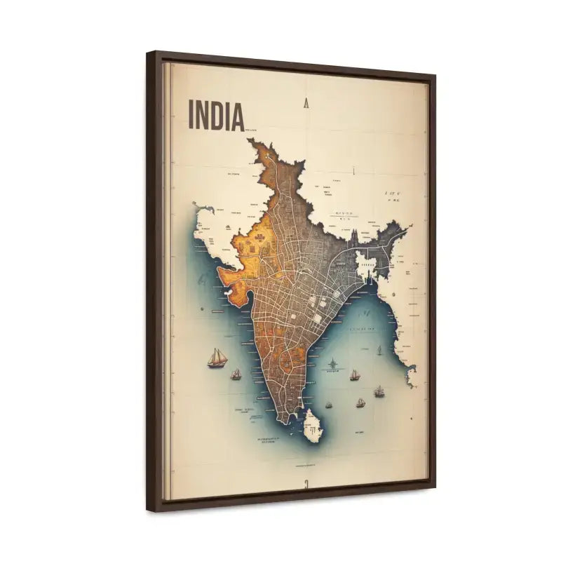 Elevate your Space with Vintage India Gallery Canvas Wrap