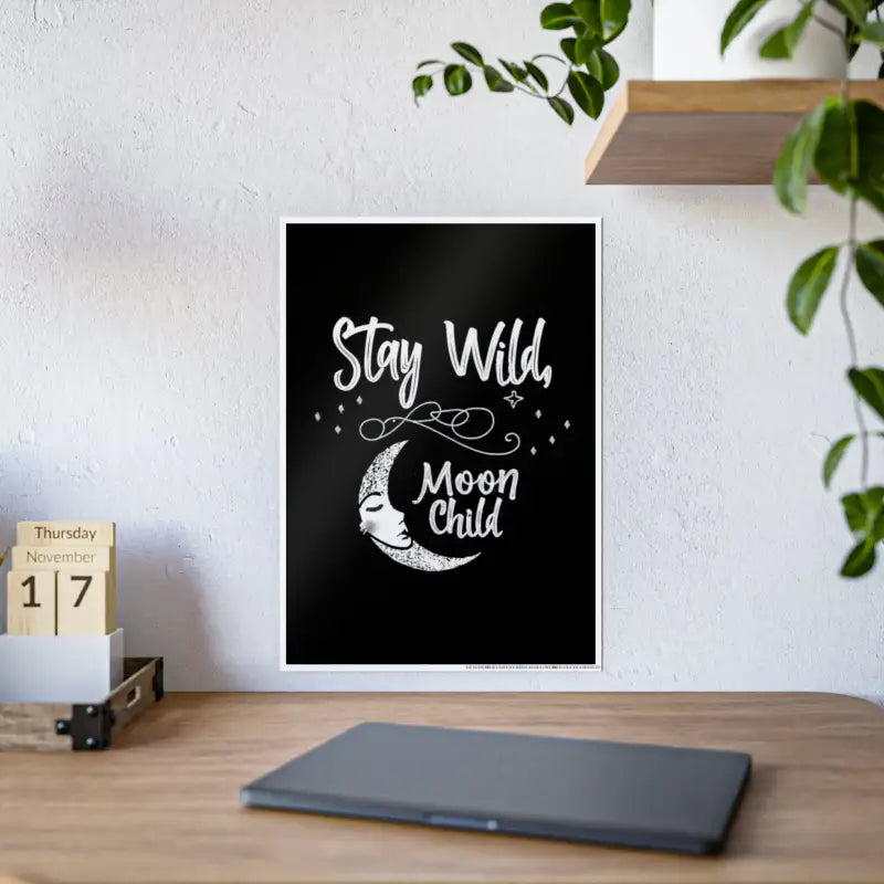 Unleash your Wild Moon Child with Zodiac Art Decor - Poster