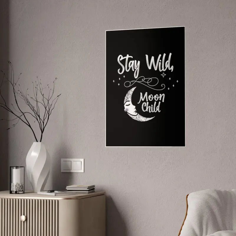 Unleash your Wild Moon Child with Zodiac Art Decor - Poster