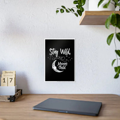 Unleash your Wild Moon Child with Zodiac Art Decor - Poster