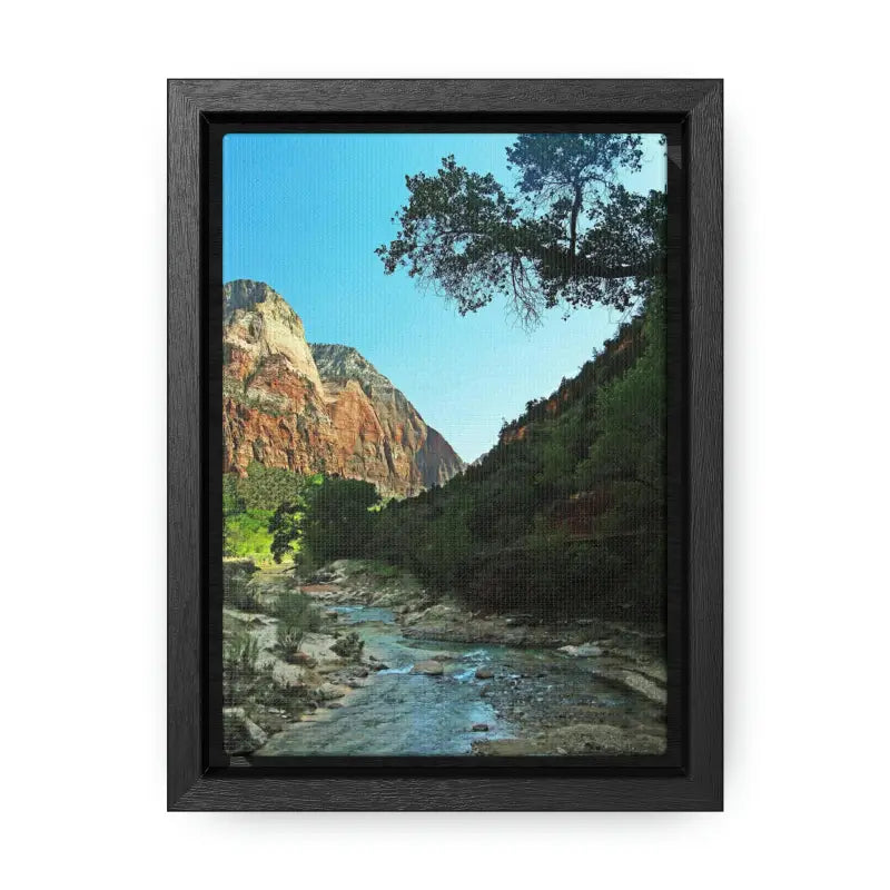 Zion National Park Canvas: Transform your Space Into a Nature Retreat - 5″ x 7″ / Premium Gallery Wraps (1.25″)