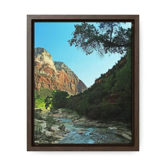 Zion National Park Canvas: Transform your Space Into a Nature Retreat - 8″ x 10″ / Premium Gallery Wraps (1.25″)