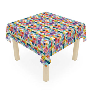 One Sided Print Tablecloth - Modern Elegant Design - Dipaliz - Size / White - Tablecloths