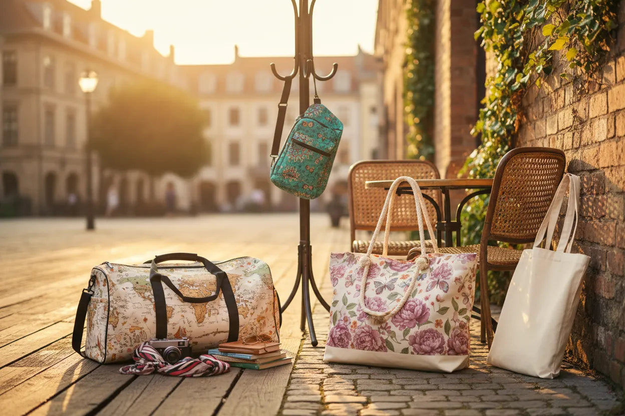 Travel Adventure Bag Banner