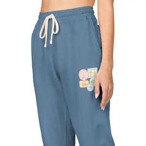 Unisex Fleece Sweatpants - Cozy Jetsetter Comfort - Dipaliz