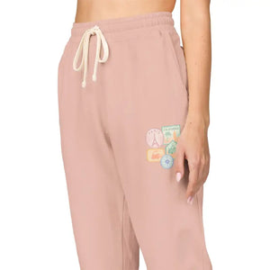Unisex Fleece Sweatpants - Cozy Jetsetter Comfort - Dipaliz