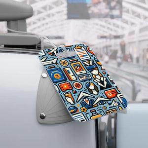 Adventure Labels Luggage Tags Perfect Travel Gift by Dipaliz - Rectangle / one Size