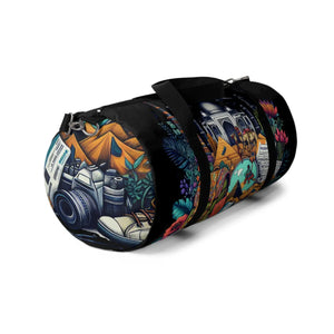World Map Duffel Bag - Polyester Oxford Canvas - Dipaliz - Bags