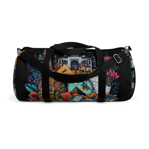 World Map Duffel Bag - Polyester Oxford Canvas - Dipaliz - Bags
