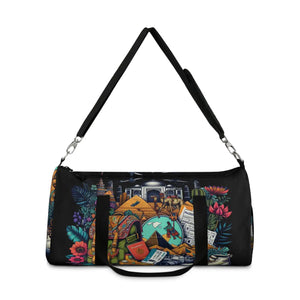 World Map Duffel Bag - Polyester Oxford Canvas - Dipaliz - Bags