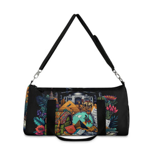 World Map Duffel Bag - Polyester Oxford Canvas - Dipaliz - Bags