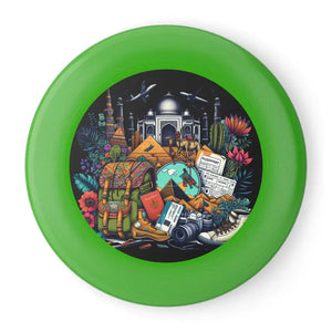 Wham o Frisbee - Traveler Outdoor Fun Ultimate Flying Disc - Dipaliz - Green / 10.9’’ - Sporting Goods
