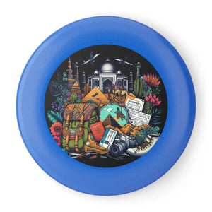 Wham o Frisbee - Traveler Outdoor Fun Ultimate Flying Disc - Dipaliz - Blue / 10.9’’ - Sporting Goods