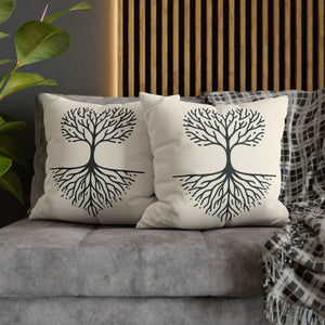 Nature Life Decorative Pillowcase – Tree Motif - Dipaliz - Pillowcases & Shams