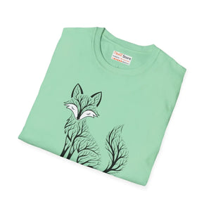 Tree-mendous Journey Unisex Cotton Fox Tee - Dipaliz - T-shirts