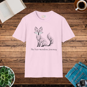 Tree-mendous Journey Unisex Cotton Fox Tee - Dipaliz - T-shirts