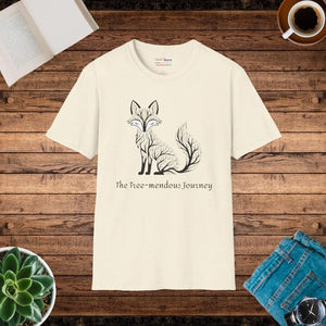 Tree-mendous Journey Unisex Cotton Fox Tee - Dipaliz - T-shirts