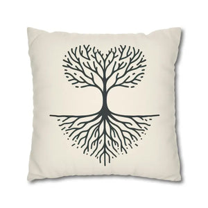 Nature Life Decorative Pillowcase Tree Motif Cozy Vibes - Dipaliz - Pillowcases & Shams