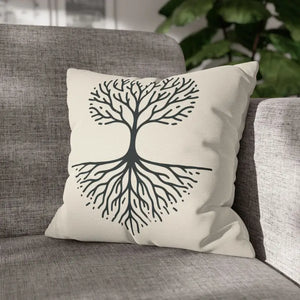 Nature Life Decorative Pillowcase Tree Motif Cozy Vibes - Dipaliz - Pillowcases & Shams