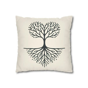 Nature Life Decorative Pillowcase Tree Motif Cozy Vibes - Dipaliz - Pillowcases & Shams