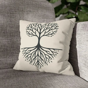 Nature Life Decorative Pillowcase Tree Motif Cozy Vibes - Dipaliz - Pillowcases & Shams