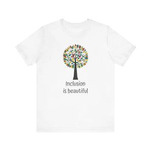 Rainbow Tree Unisex Jersey Tee - Pride Design - Dipaliz - T-shirts
