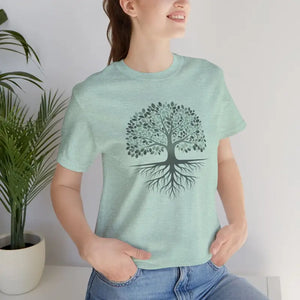 Tree Roots Tee - Soft Cotton Comfort Wear - Dipaliz - T-shirt