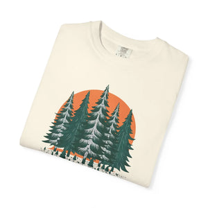 Forest T-shirt - Conifer Trees Adventure Tee - Dipaliz - T-shirts