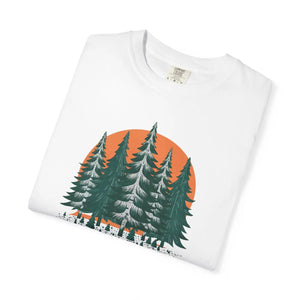 Forest T-shirt - Conifer Trees Adventure Tee - Dipaliz - T-shirts
