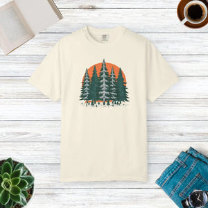 Forest T-shirt - Conifer Trees Adventure Tee - Dipaliz - T-shirts