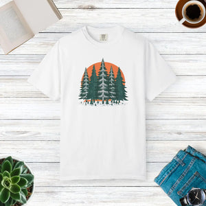 Forest T-shirt - Conifer Trees Adventure Tee - Dipaliz - T-shirts