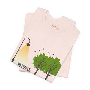 Unisex Jersey Short Sleeve Tee - Lamp Post Design - Dipaliz - T-shirts