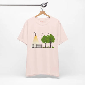 Unisex Jersey Short Sleeve Tee - Lamp Post Design - Dipaliz - T-shirts