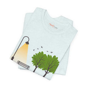Unisex Jersey Short Sleeve Tee - Lamp Post Design - Dipaliz - T-shirts