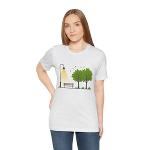 Unisex Jersey Short Sleeve Tee - Lamp Post Design - Dipaliz - T-shirts