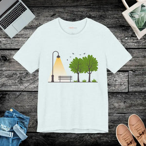 Unisex Jersey Short Sleeve Tee - Lamp Post Design - Dipaliz - T-shirts
