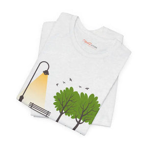 Unisex Jersey Short Sleeve Tee - Lamp Post Design - Dipaliz - T-shirts