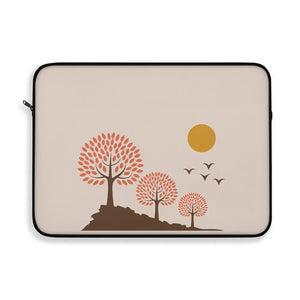 Trees Sun Laptop Sleeve - Lightweight Design - Dipaliz - Bags
