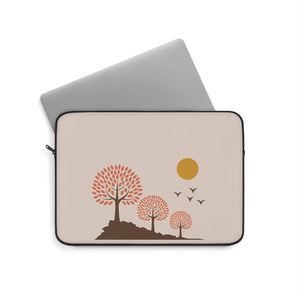 Trees Sun Laptop Sleeve - Lightweight Design - Dipaliz - Bags